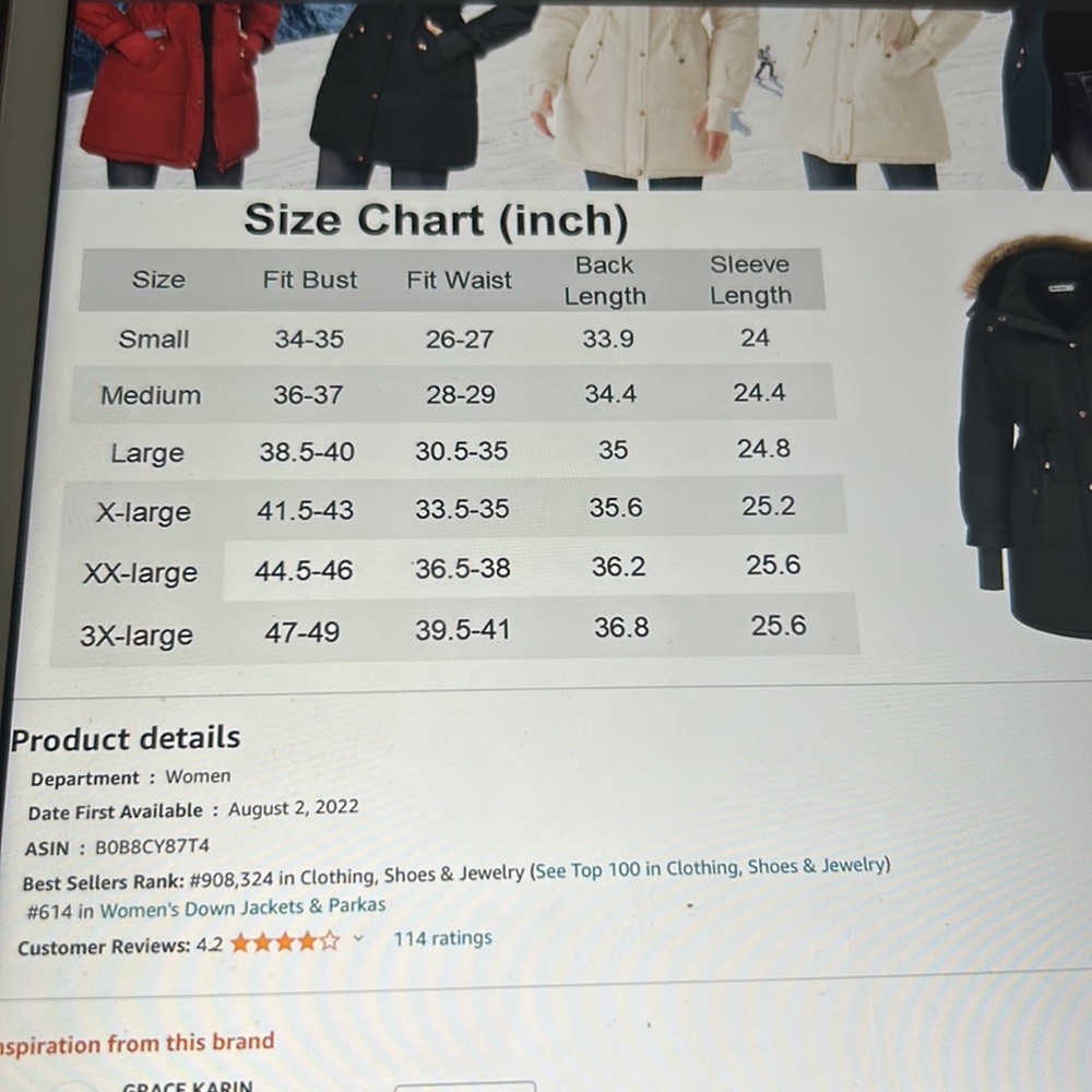 Winter Coat - Picture 7 of 9